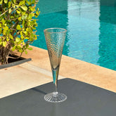 Taça Verde em Acrilico na Piscina